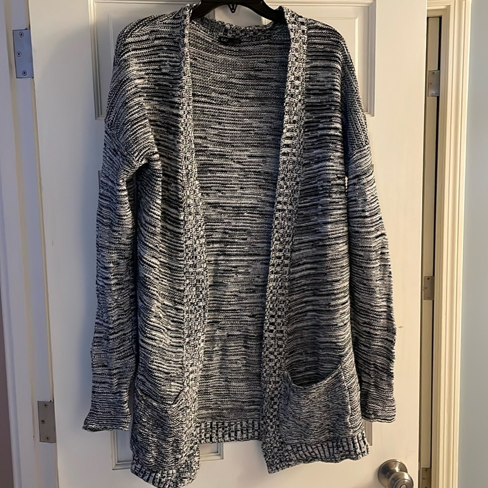 Express long cardigan sweater medium